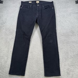 S‎ J Crew Pants Mens 34x30 Blue Corduroy Chino 484 Slim Fit Classic Casual
